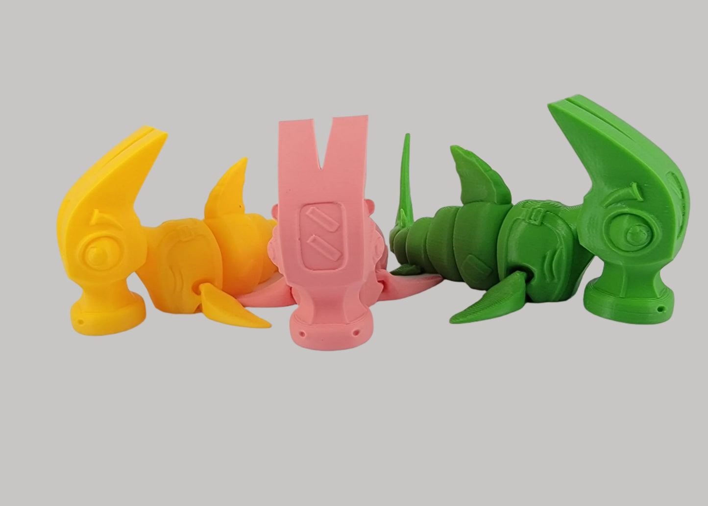 3d printed Flexi-Hammerhead shark