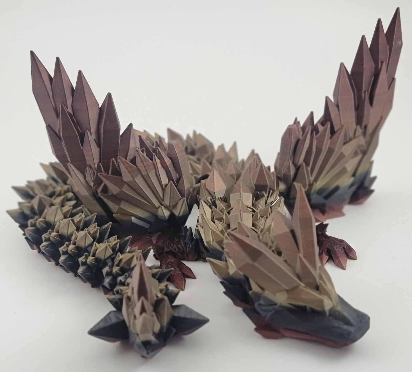 3d Printed Crystal Wing Dragon