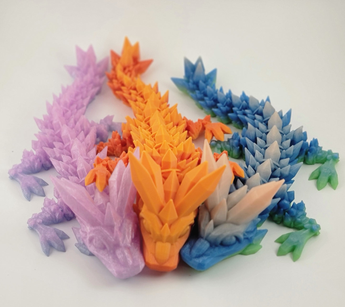 3d Printed Baby Crystal Dragon
