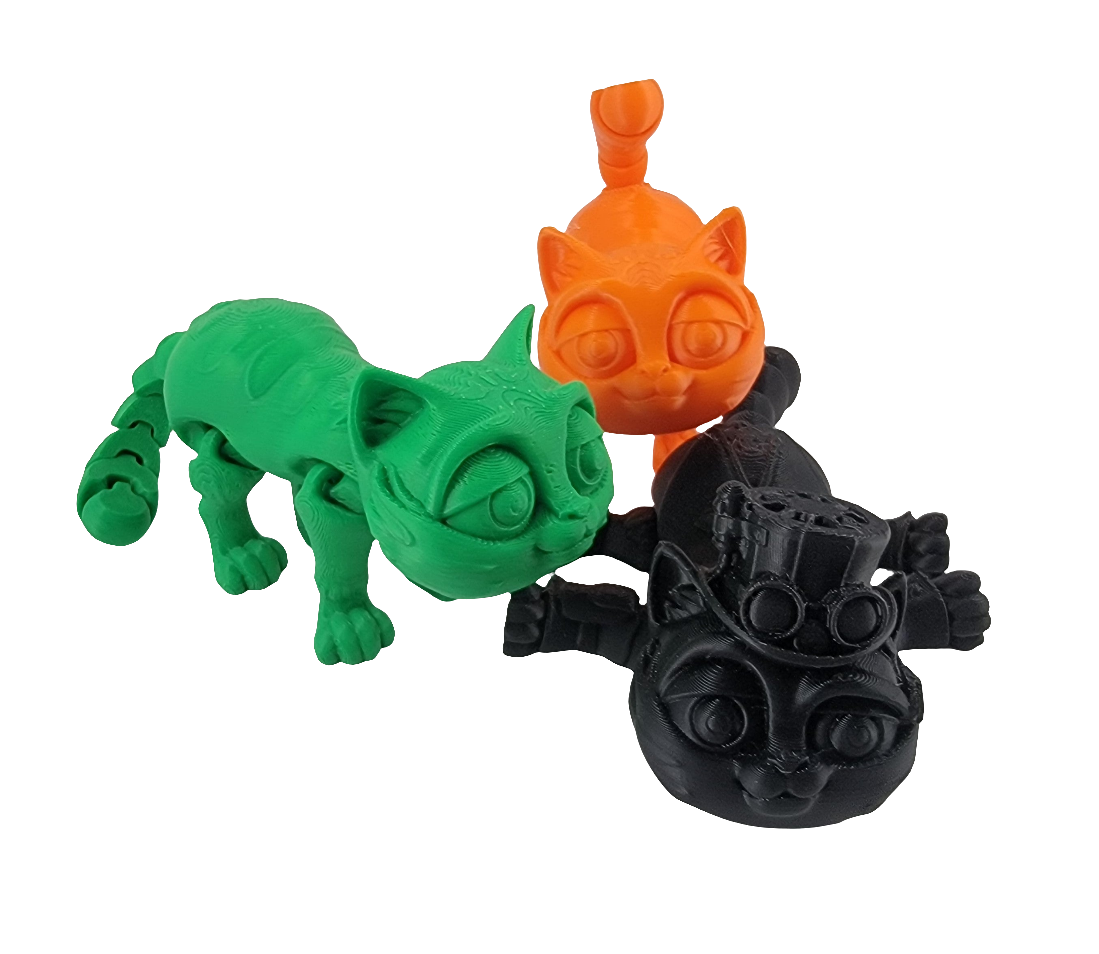 3d Printed Flexi Kitten